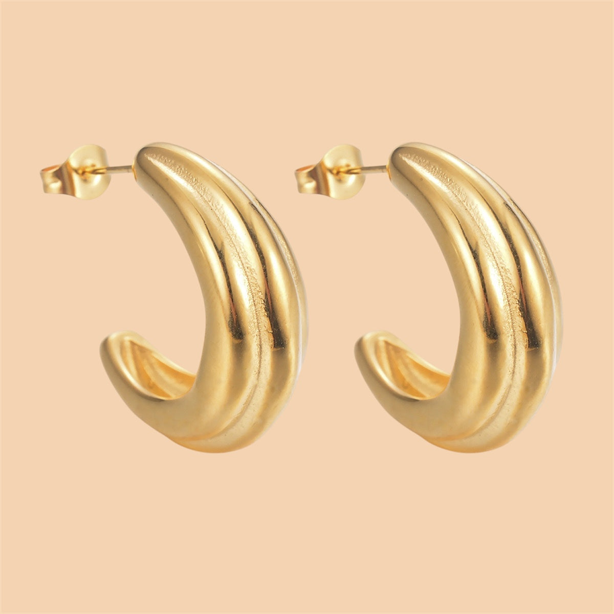 Boucles d'oreilles - DEMI LU